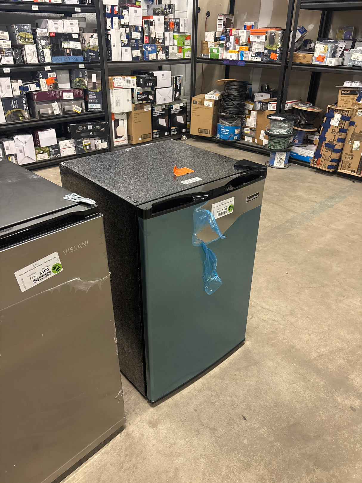 3.0 cu. ft. Manual Defrost Upright Freezer in Stainless Steel