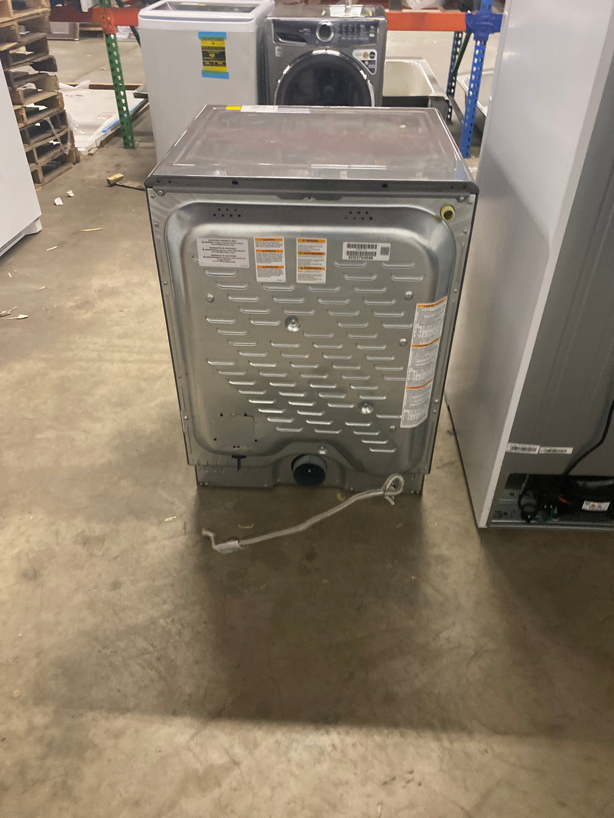 8 cu. ft. Titanium Front Load Perfect Steam Gas Dryer with LuxCare Dry and Instant Refresh