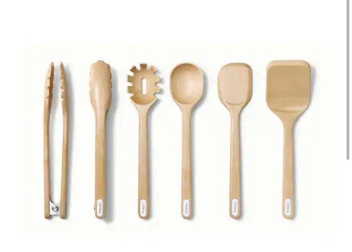 14-Piece Steel German Knife and Utensil Set in Mist