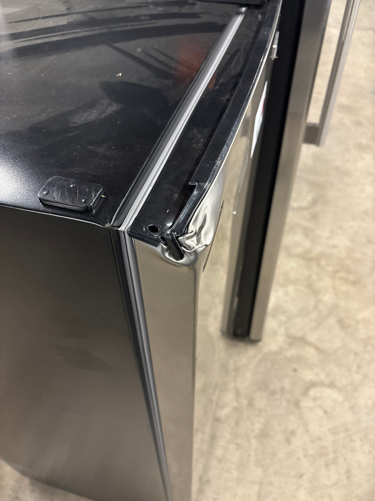 7.1 cu. ft. Manual Defrost Convertible Upright Freezer in Stainless Steel Look