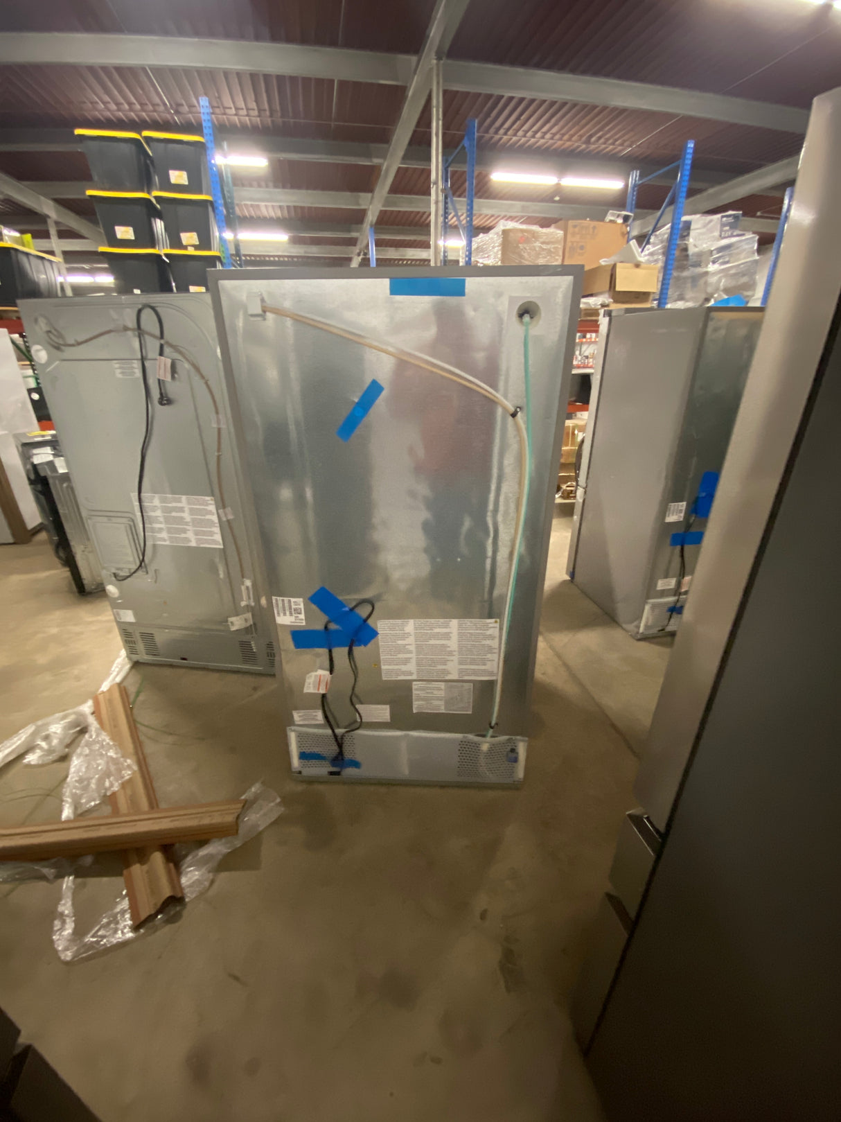 36 in. 26 cu. ft. Standard Depth Side by Side Refrigerator in Stainless Steel