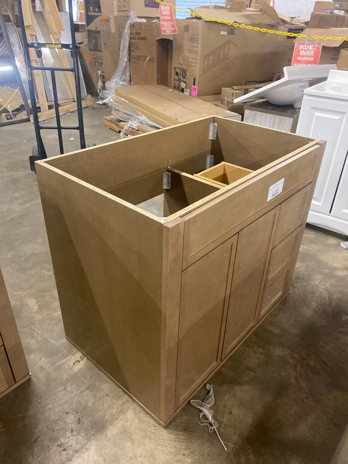 Winsome 36 in. Bath Vanity Cabinet without Top in Sand