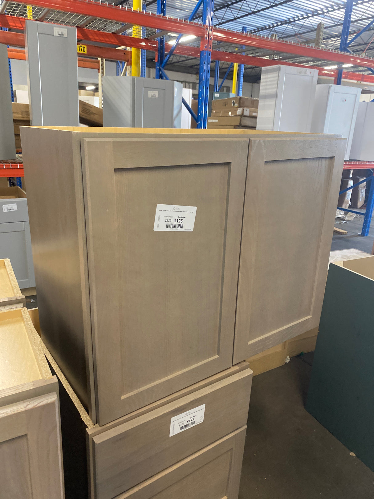 Sinclair 36 in. W x 12 in. D x 30 in. H Assembled Wall Cabinet in Shaker Light Oak