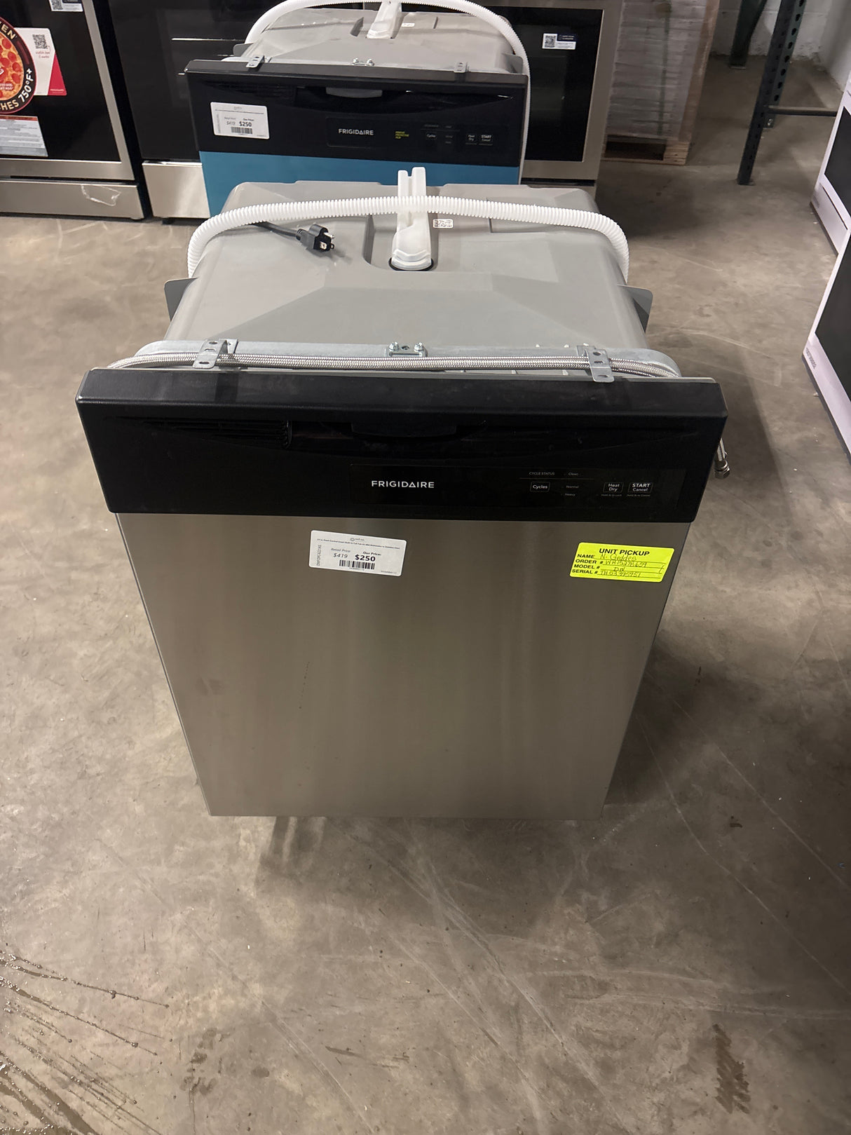 24 in. Front Control Smart Built-In Tall Tub 62 dBA Dishwasher in Stainless Steel