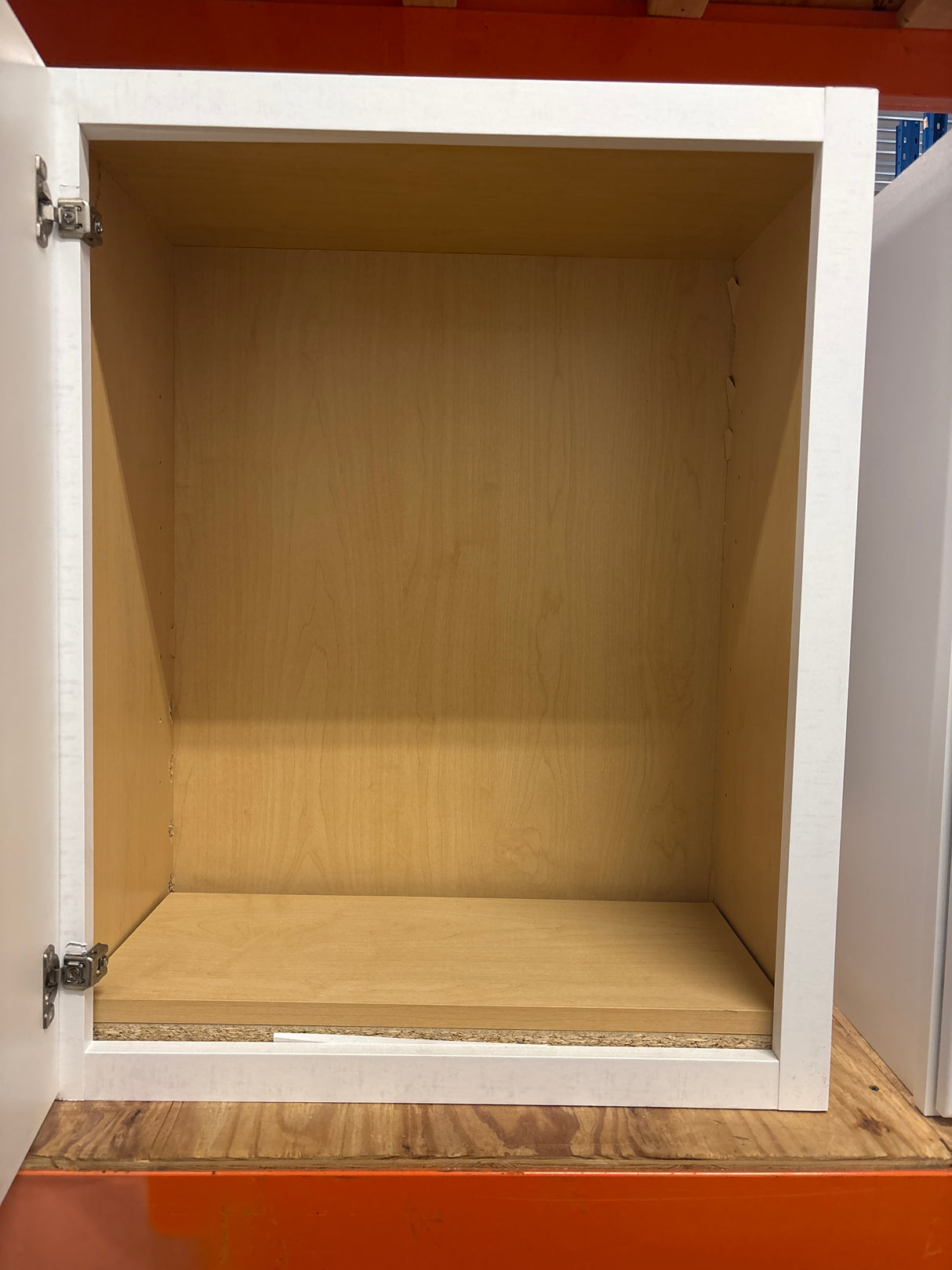 Hampton 24 in. W x 12 in. D x 30 in. H Assembled Wall Kitchen Cabinet in Satin White