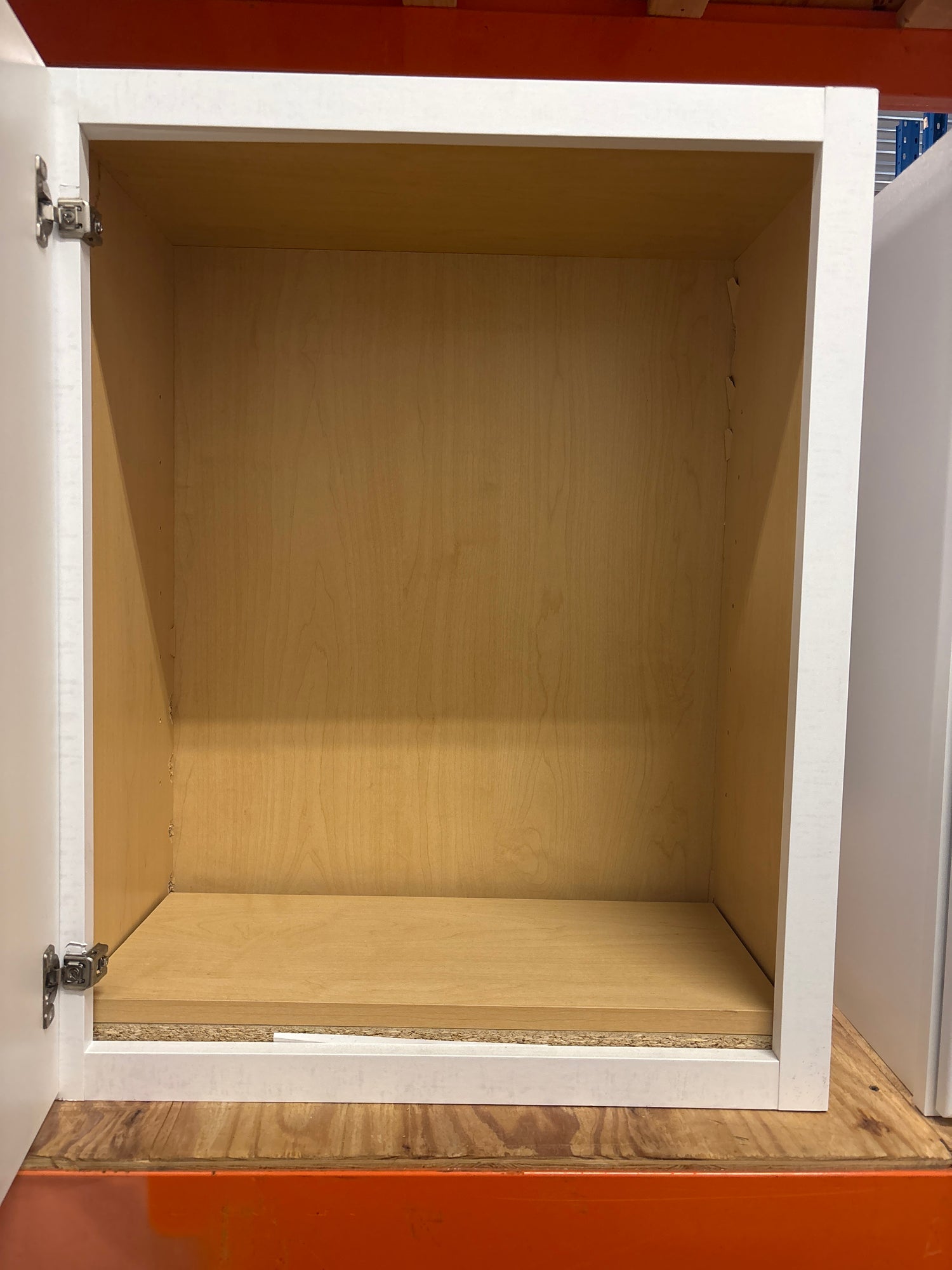 Hampton 24 in. W x 12 in. D x 30 in. H Assembled Wall Kitchen Cabinet in Satin White