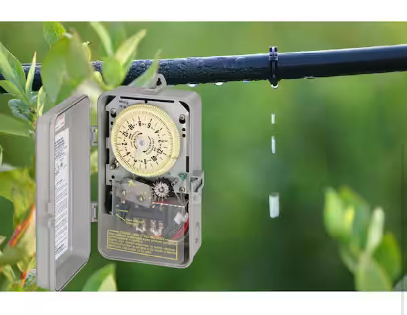 T8800 Series 1/2 HP Indoor/Outdoor Irrigation/Sprinkler Timer