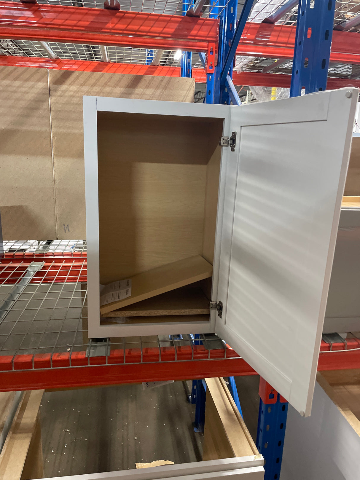 Courtland Shaker Assembled 30 in. x 18 in. x 12 in. Stock Wall Kitchen Cabinet in Polar White Finish