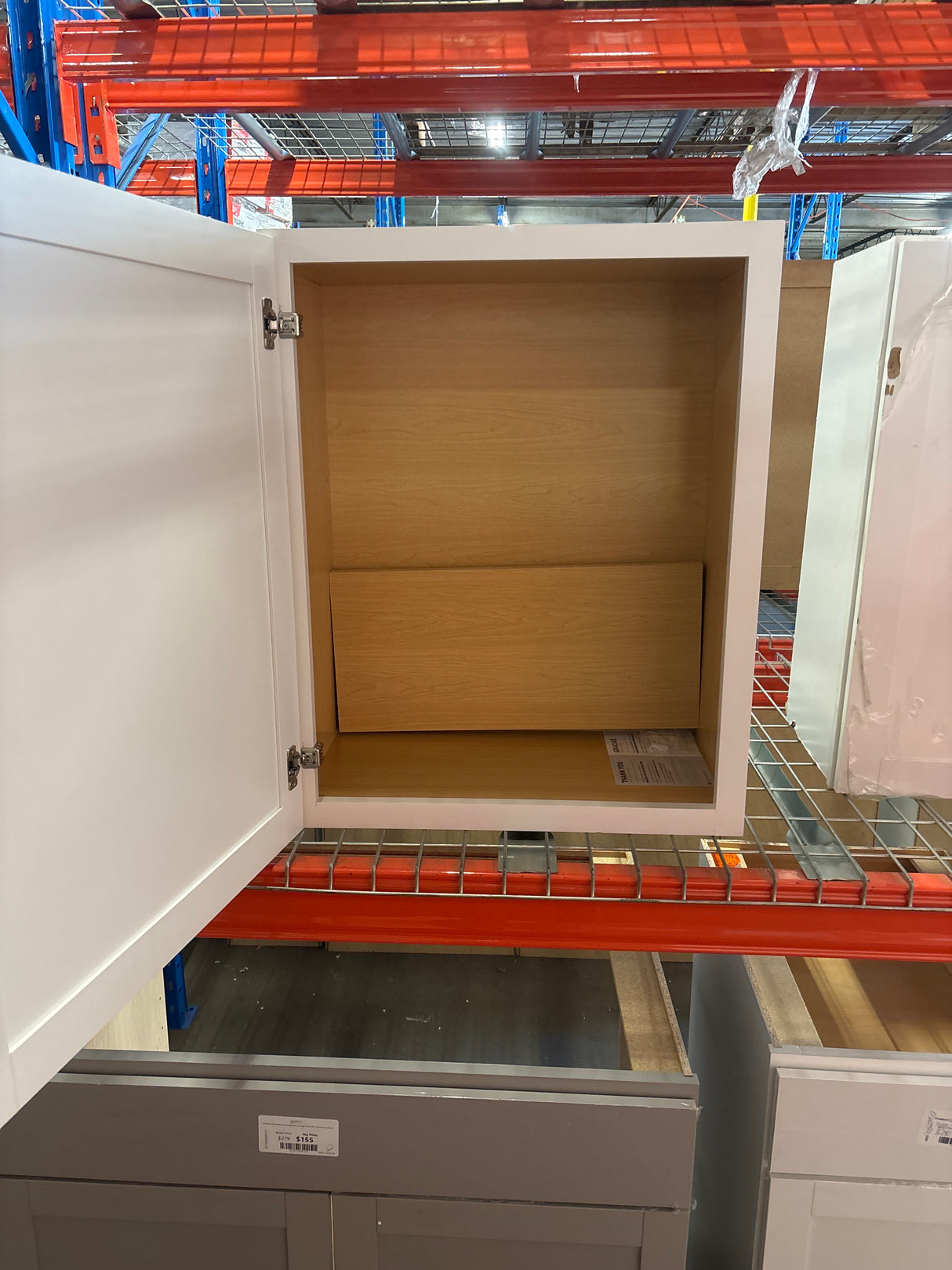 Westfield Feather White Assembled Wall Kitchen Cabinet (24 in. W x 12 in. D x 30 in. H)