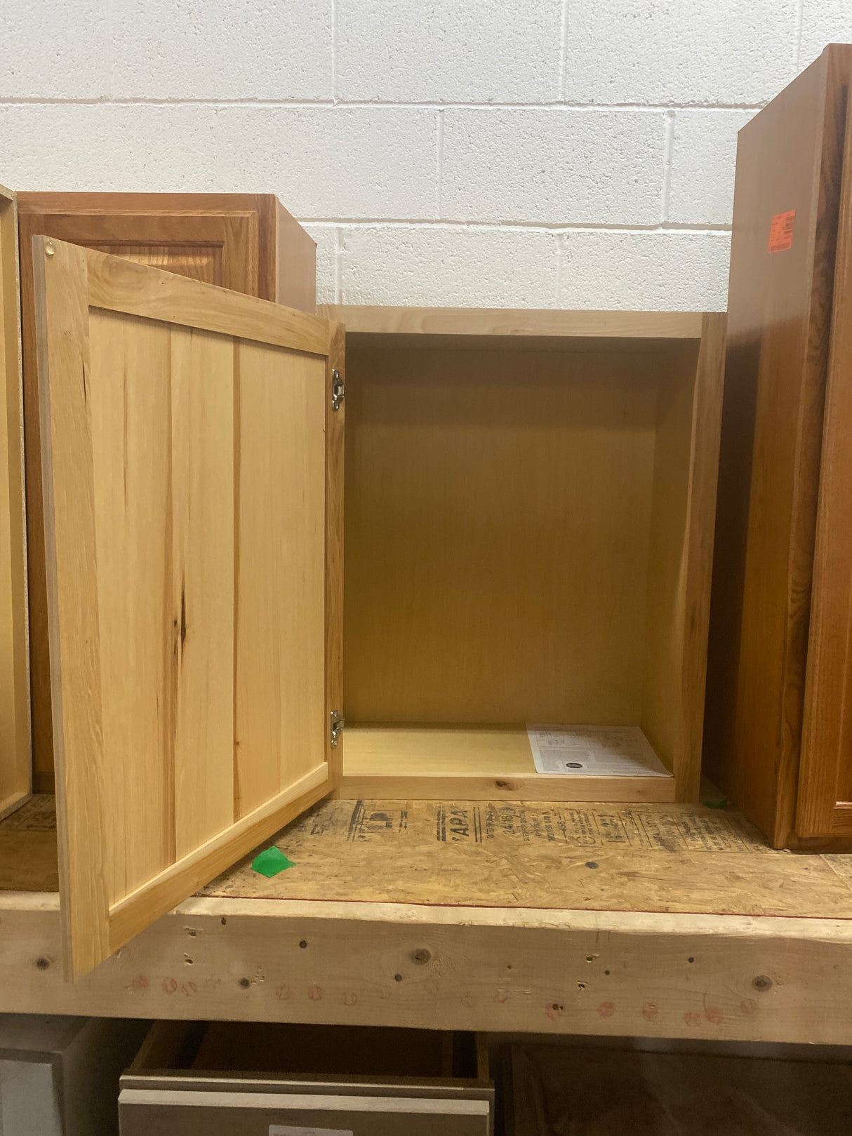 Hampton 24 in. W x 12 in. D x 30 in. H Assembled Wall Cabinet in Natural Hickory