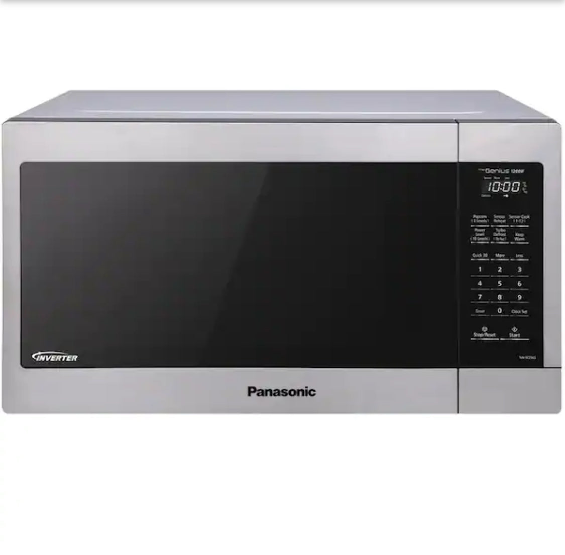 1.6 cu. ft. Countertop Microwave in Stainless Steel with Inverter Technology and Genius Sensor Cooking