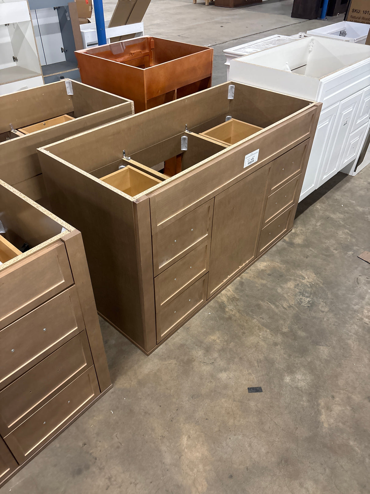 Winsome 48 in. Bath Vanity Cabinet without Top in Sand