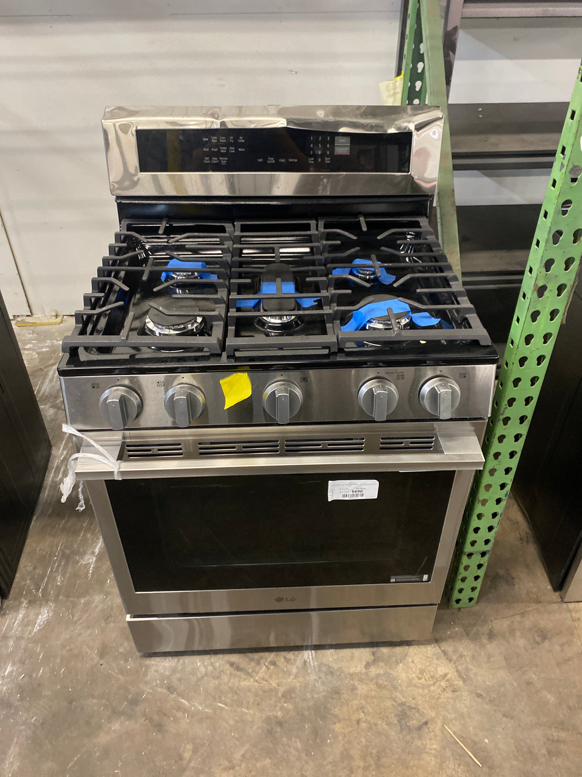 LG Gas Single Smart Oven Range With Air Fry, ProBake Convection