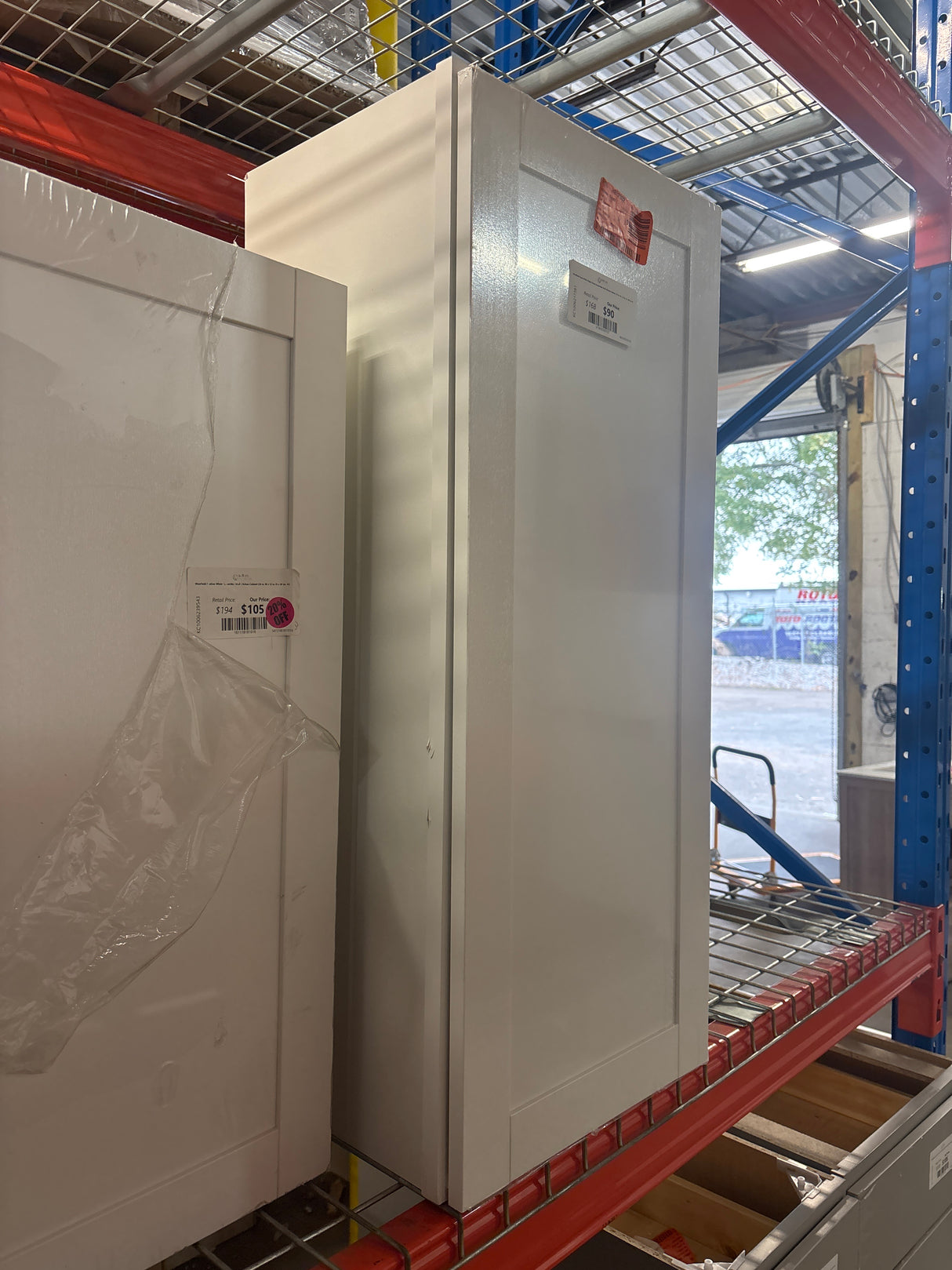 Westfield Dusk White Shaker Stock Assembled Wall Kitchen Cabinet (15 in. W x 12 in. D x 36 in. H)