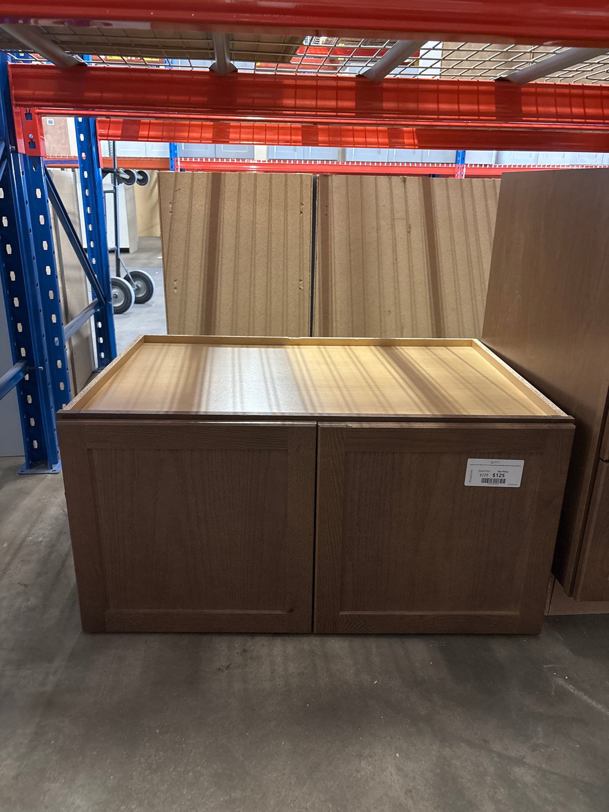 Sinclair 36 in. W x 24 in. D x 18 in. H Assembled Deep Wall Bridge Cabinet in Shaker Saddle Oak