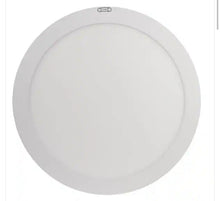 Load image into Gallery viewer, 15 in. 22.5-Watt White Integrated LED 1650 Lumens Edge-Lit Round Flat Panel Flush Mount Ceiling Light w/Color Changing

