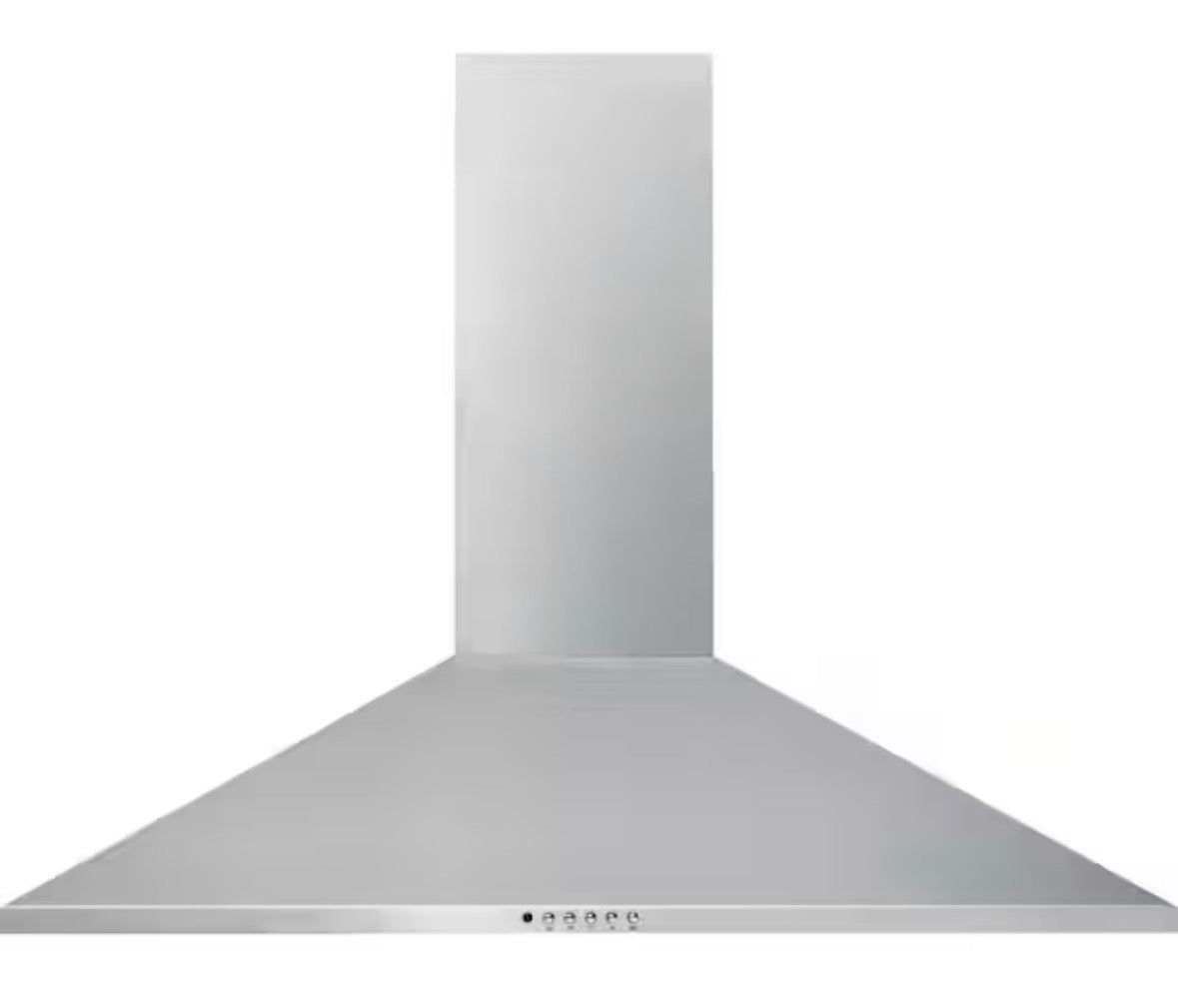 30 in. 400 CFM Convertible Wall Mount Chimney Range Hood in Stainless Steel with Aluminum Filter