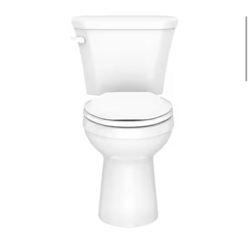 Viper 2-Piece 1.28 GPF Single Flush ADA Elongated Toilet in White with Slow Close Seat