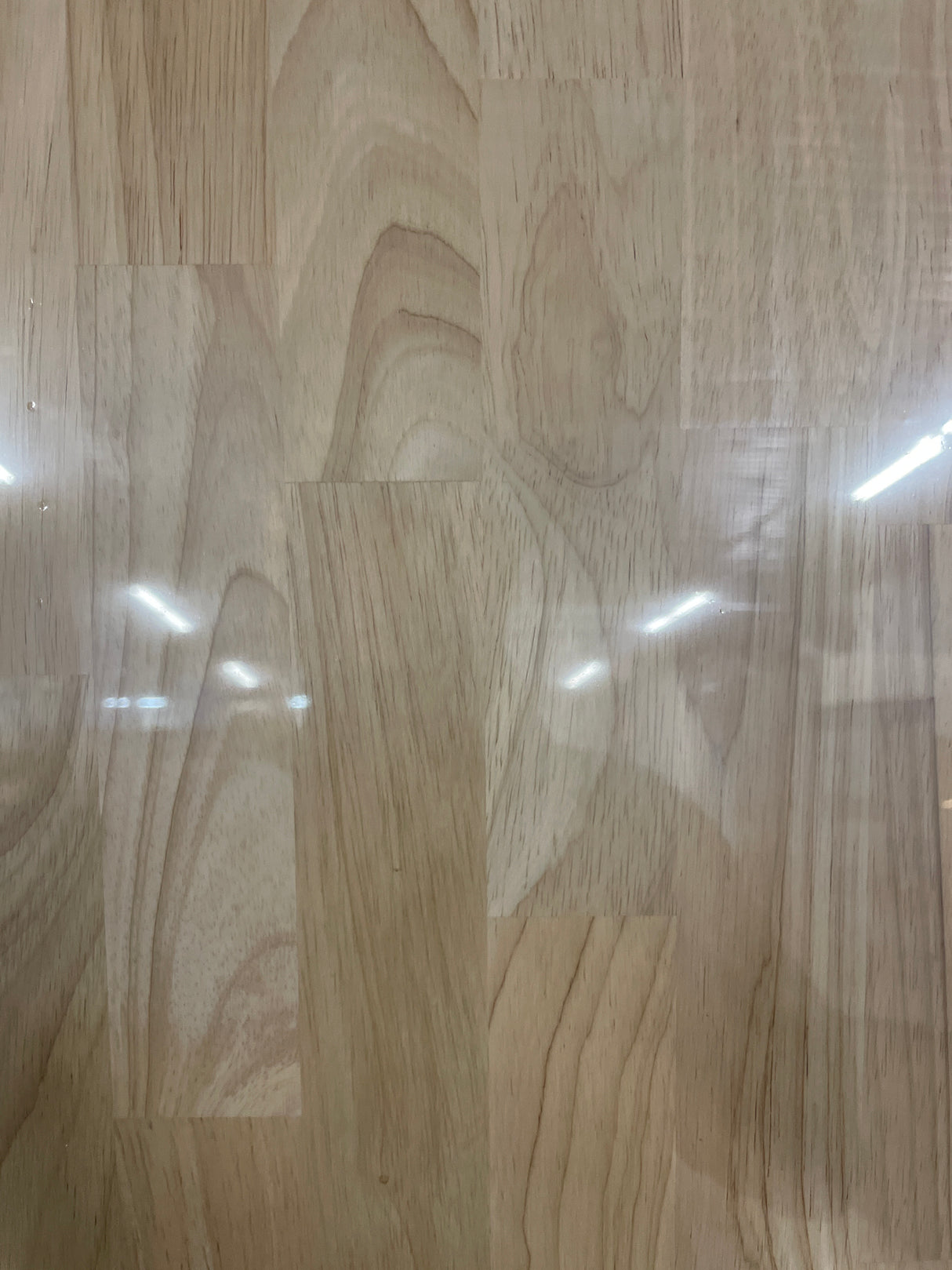6 ft. L x 25 in. D Unfinished Hevea Solid Wood Butcher Block Countertop with Standard Edge