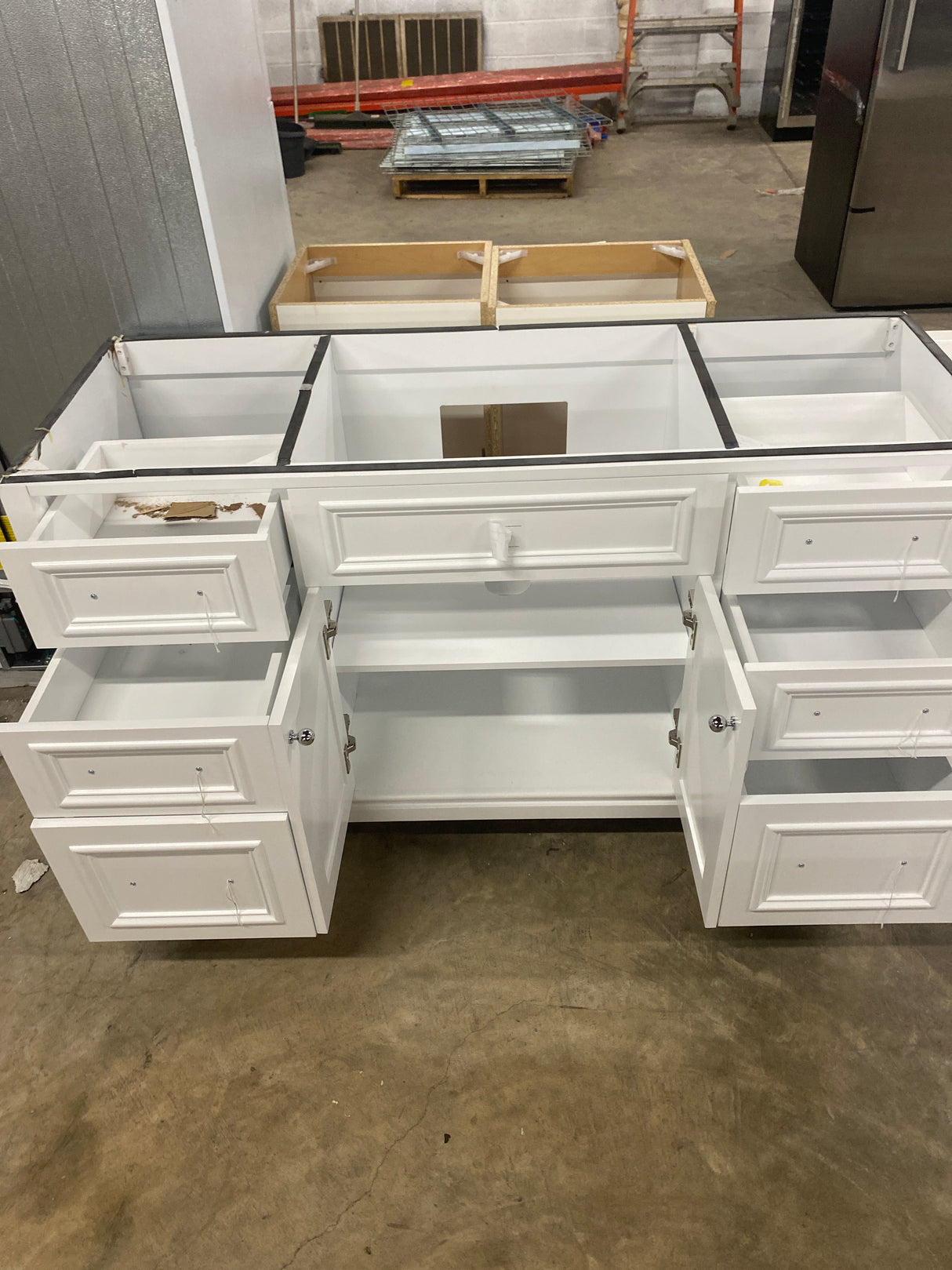 Mara 60 in. W x 22 in. D Bath Vanity in White