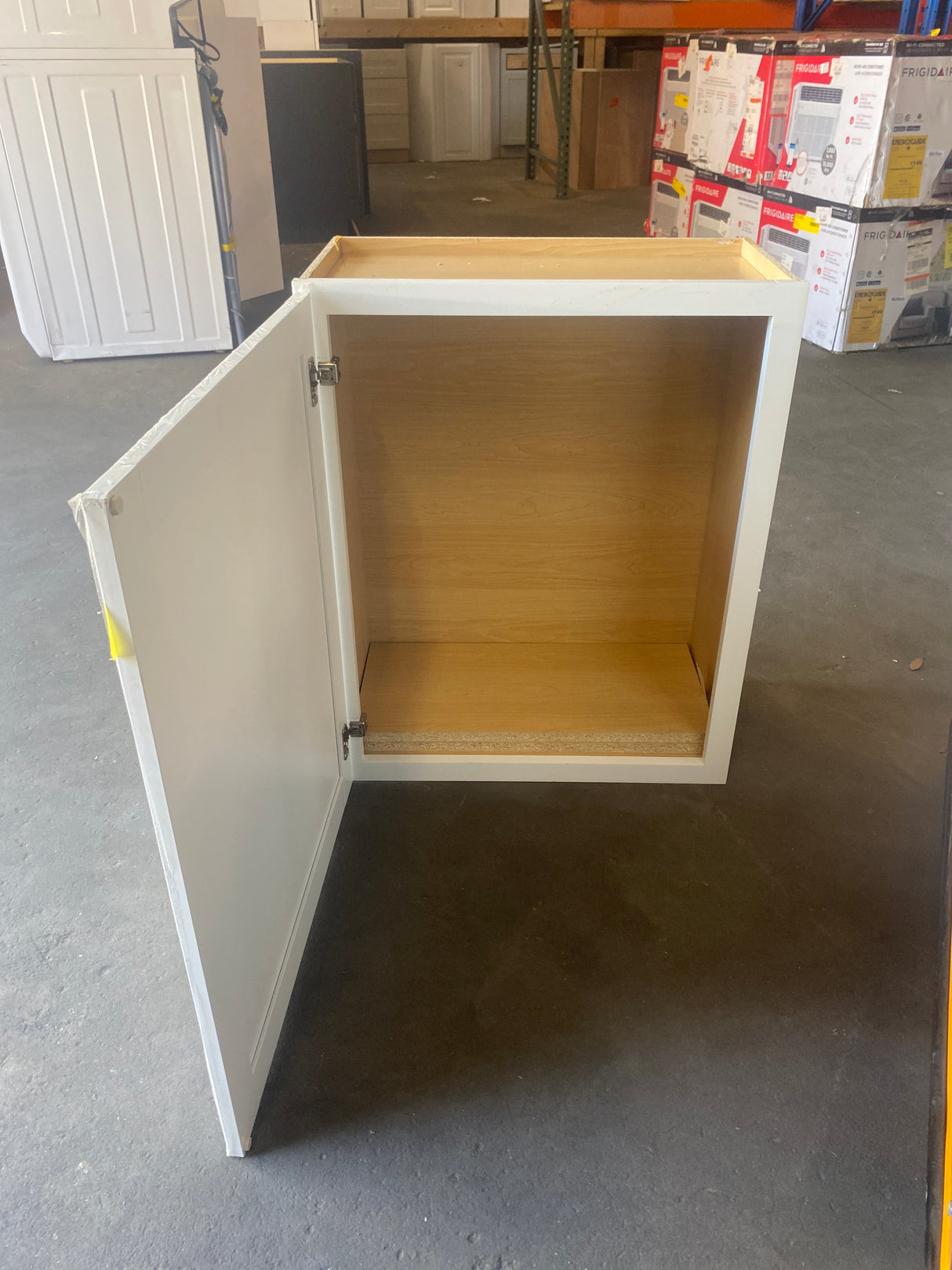 Westfield Feather White Assembled Wall Cabinet 24 in. W x 12 D x 30 in. H