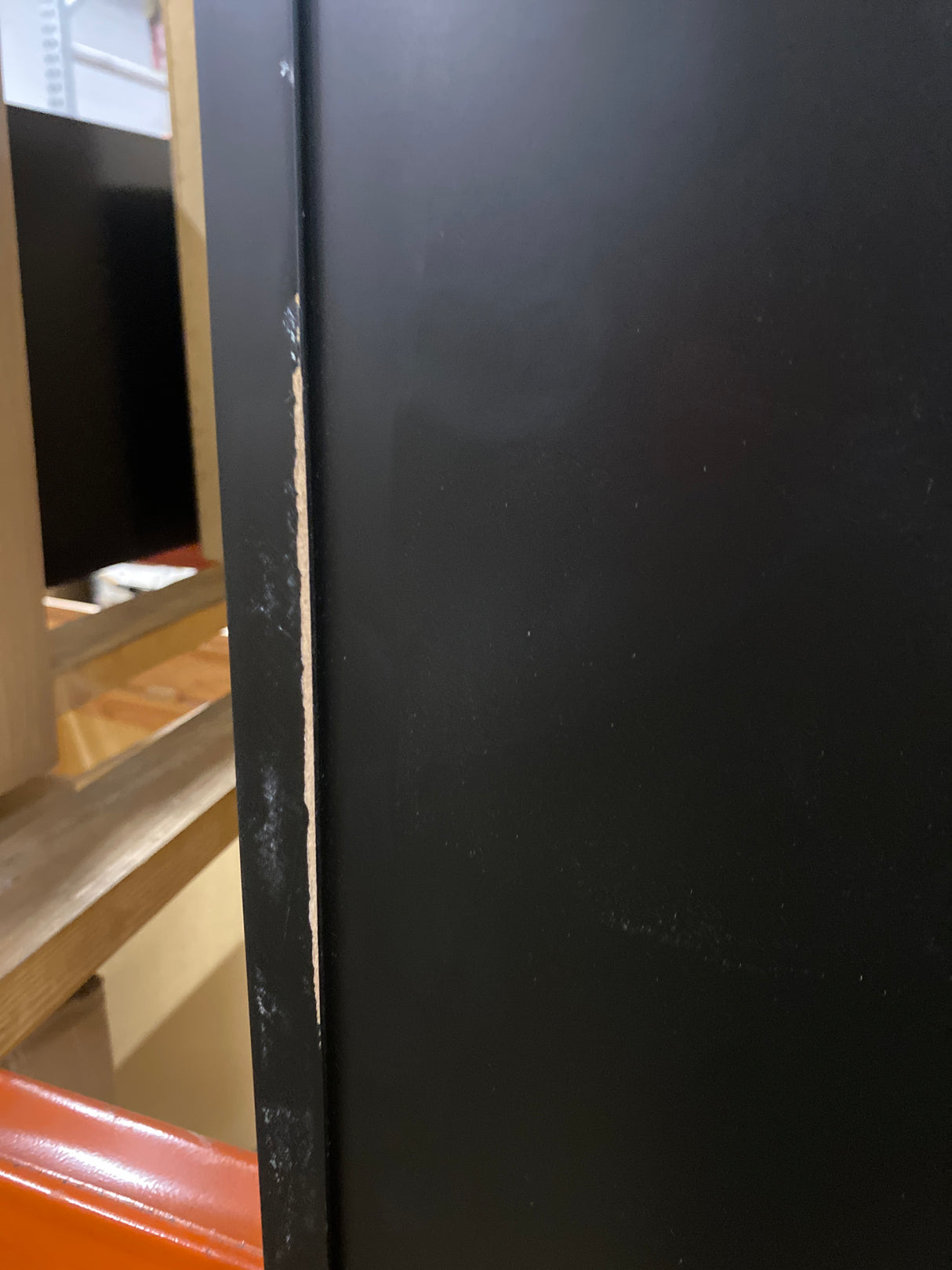 Leyton 27 in. W x 12 in. D x 42 in. H Ready to Assemble Plywood Slim Shaker Wall Kitchen Cabinet in Raven Black