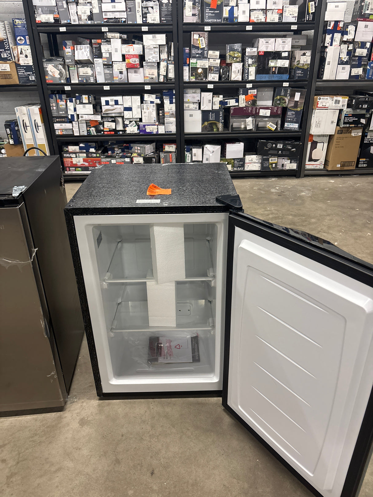 3.0 cu. ft. Manual Defrost Upright Freezer in Stainless Steel