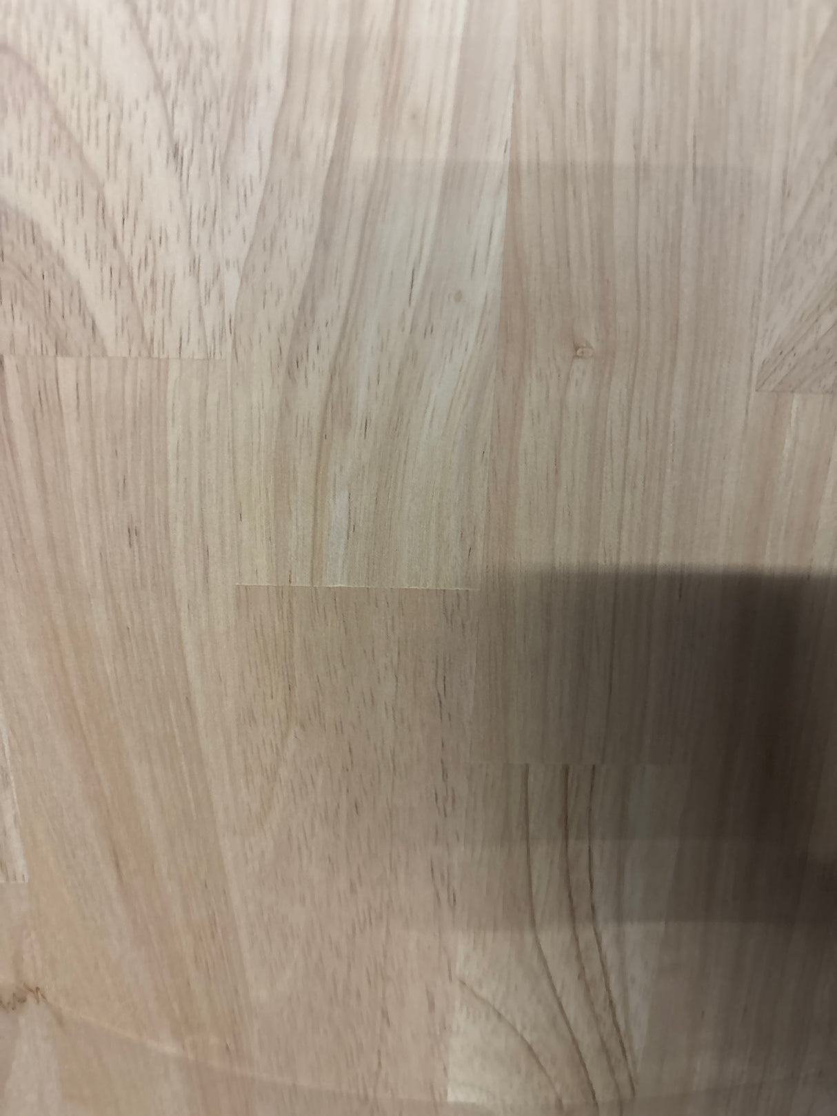 6 ft. L x 25 in. D Unfinished Hevea Solid Wood Butcher Block Countertop With Square Edge