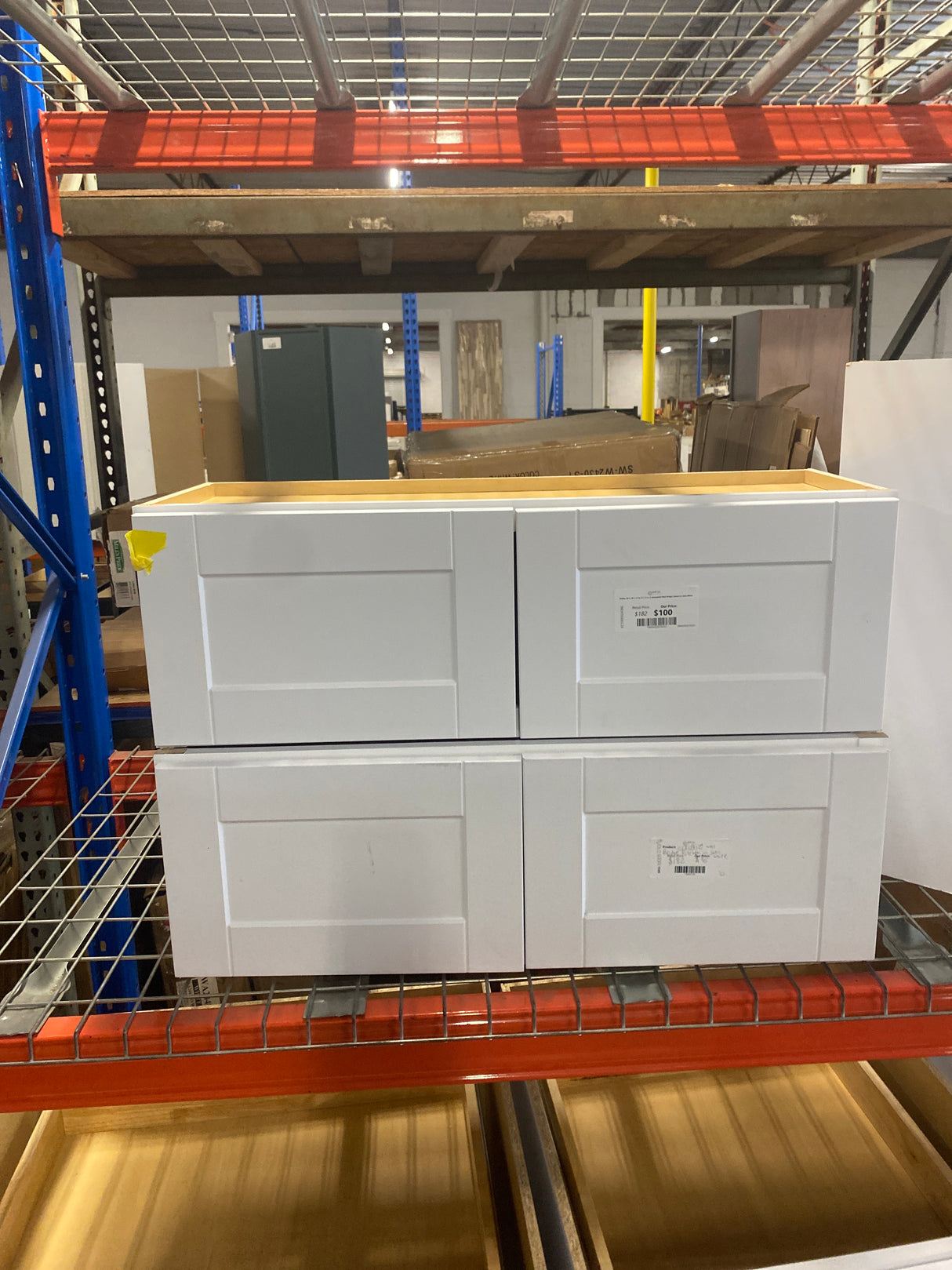 Shaker 36 in. W x 12 in. D x 12 in. H Assembled Wall Bridge Cabinet in Satin White