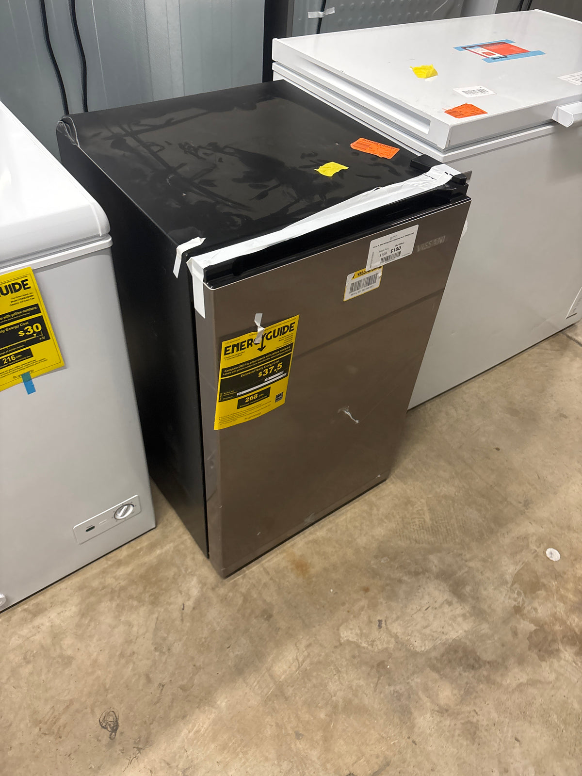 4.3 cu. ft. Mini Refrigerator in Stainless Steel, ENERGY STAR