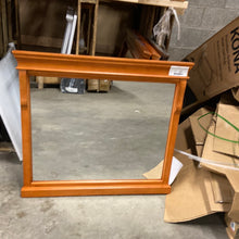 Load image into Gallery viewer, 36 in. W x 32 in. H Framed Rectangular Bathroom Vanity Mirror in Warm Cinnamon

