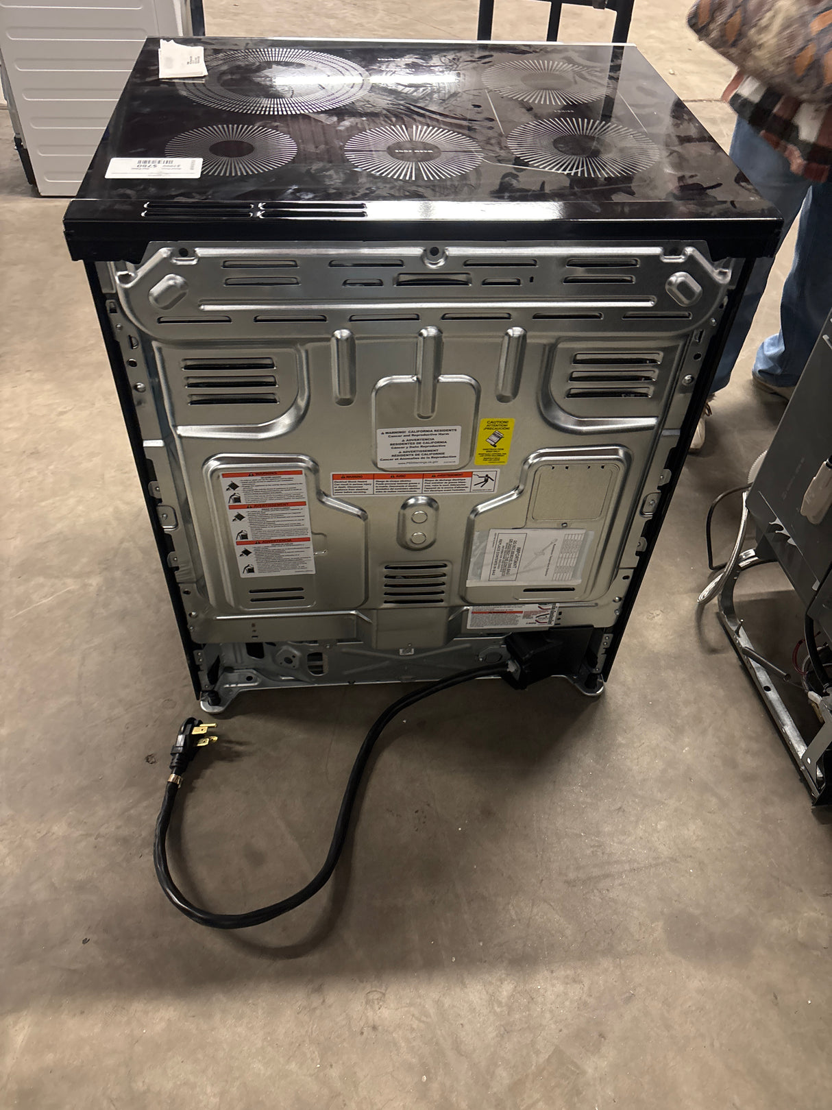 Gallery 30 in. 6.2 cu.ft. 5 Burner Element Slide-In Electric Range w/ Total Convection & Air Fry, SmudgeProof Stainless