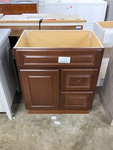 Load image into Gallery viewer, Hampton 30 in. W x 21 in. D x 33.5 in. H Bath Vanity Cabinet without Top in Cognac
