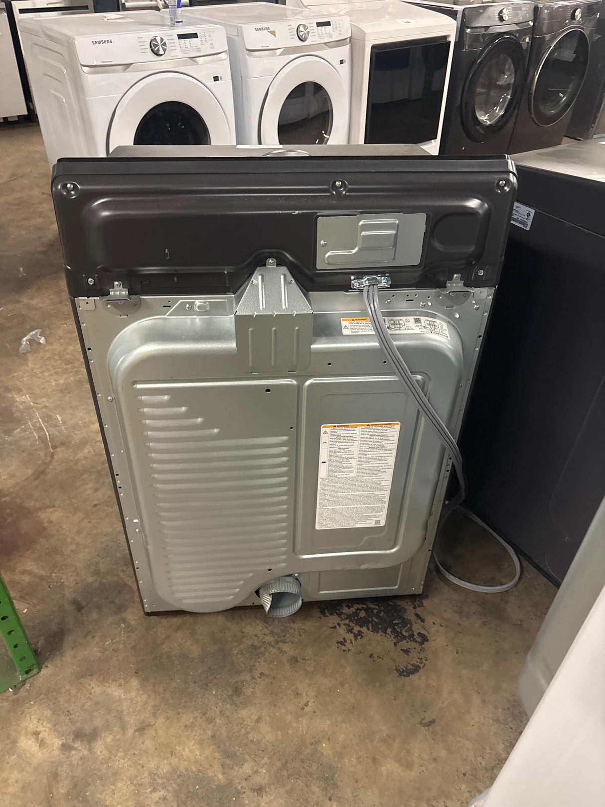 LG 7.3 cu. ft. Rear Control ELECTRIC Dryer with AI Sensing and TurboSteam