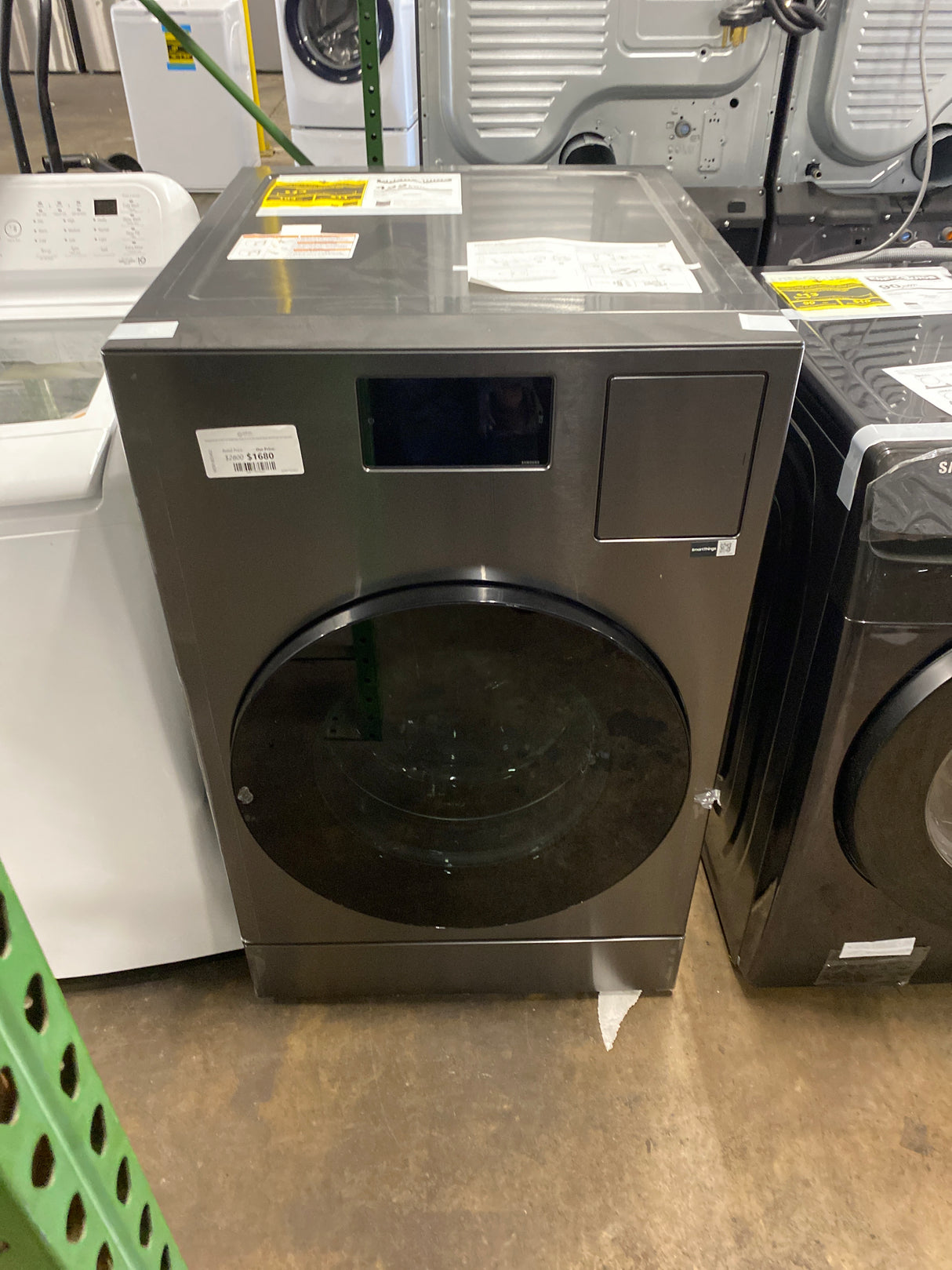 Samsung Bespoke AI All-in-One Washer Dryer Combo 5.3 cu. ft. Ultra Capacity Washer and VENTLESS Heat Pump Dryer
