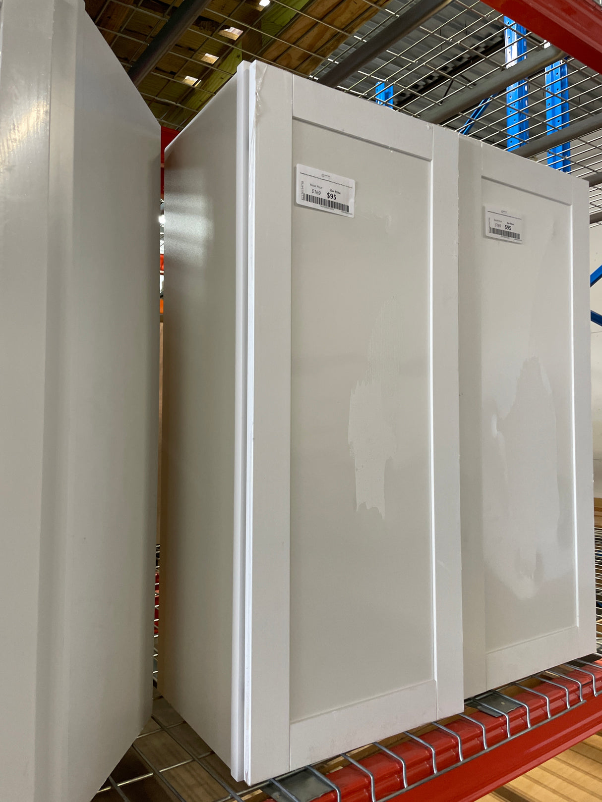 Westfield Dusk White Shaker Stock Assembled Wall Kitchen Cabinet (15 in. W x 12 in. D x 36 in. H)