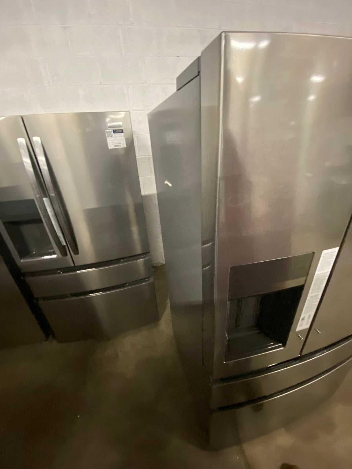 36 in. 26 cu. ft. Standard-Depth 4-Door French Door Refrigerator in Fingerprint-Resistant Stainless Steel Look