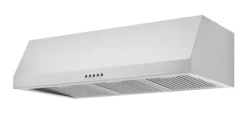 Sarela 30 in. W x 7 in. H 500CFM Convertible Under Cabinet Range Hood in Stainless Steel with LED Lights and Filter