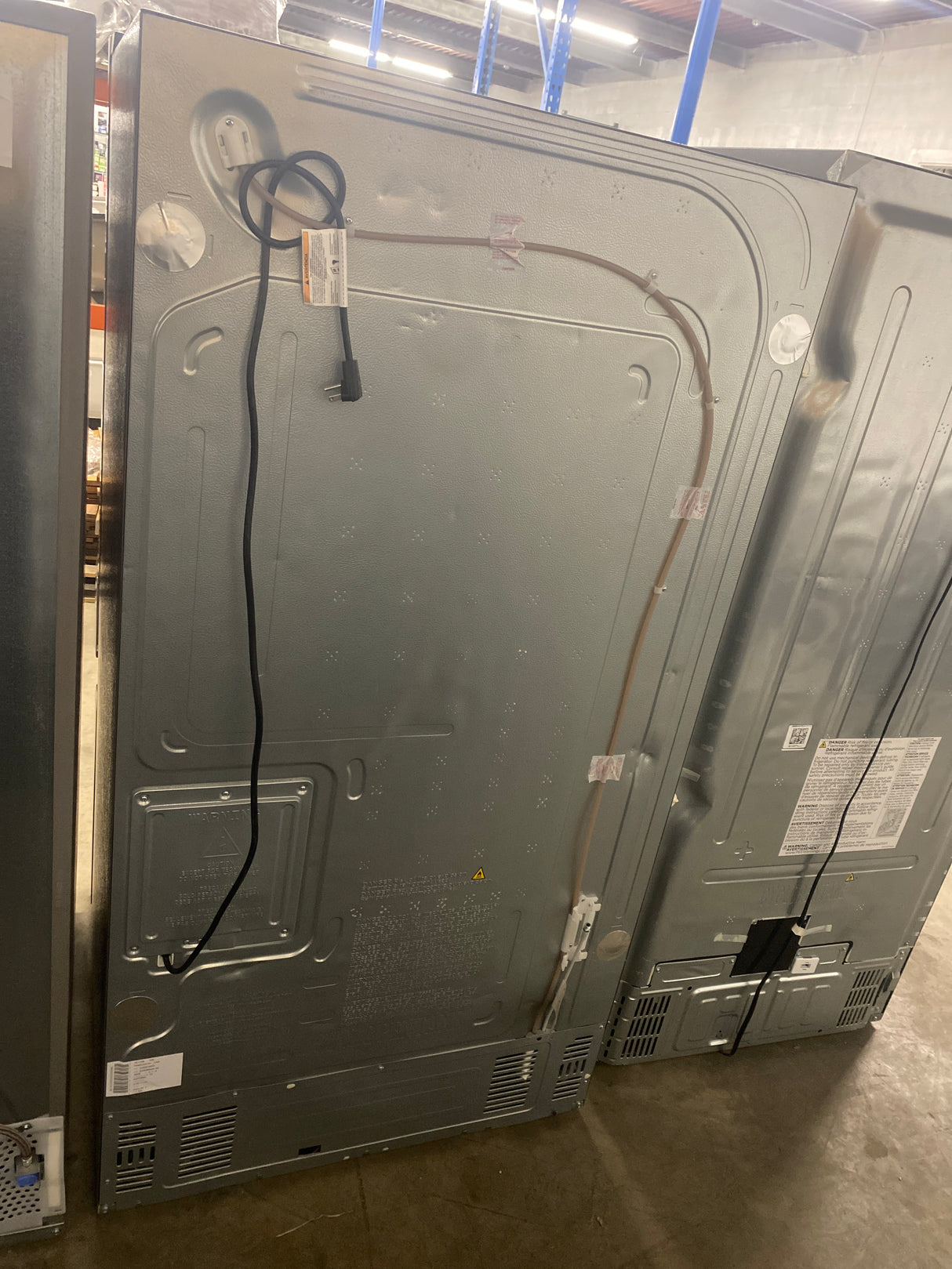 36 in. 26 cu. ft. Standard-Depth 4-Door French Door Refrigerator in Fingerprint-Resistant Stainless Steel Look