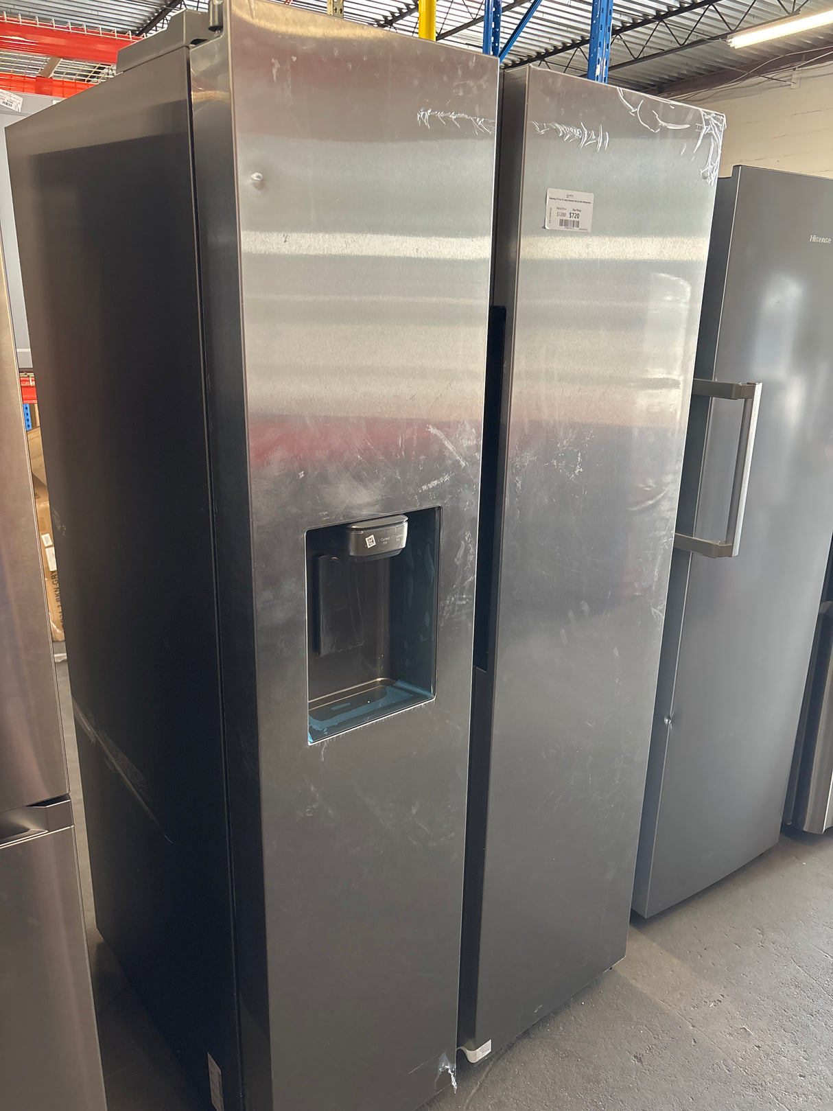 Samsung 27.4 cu. ft. Large Capacity Side by Side Refrigerator