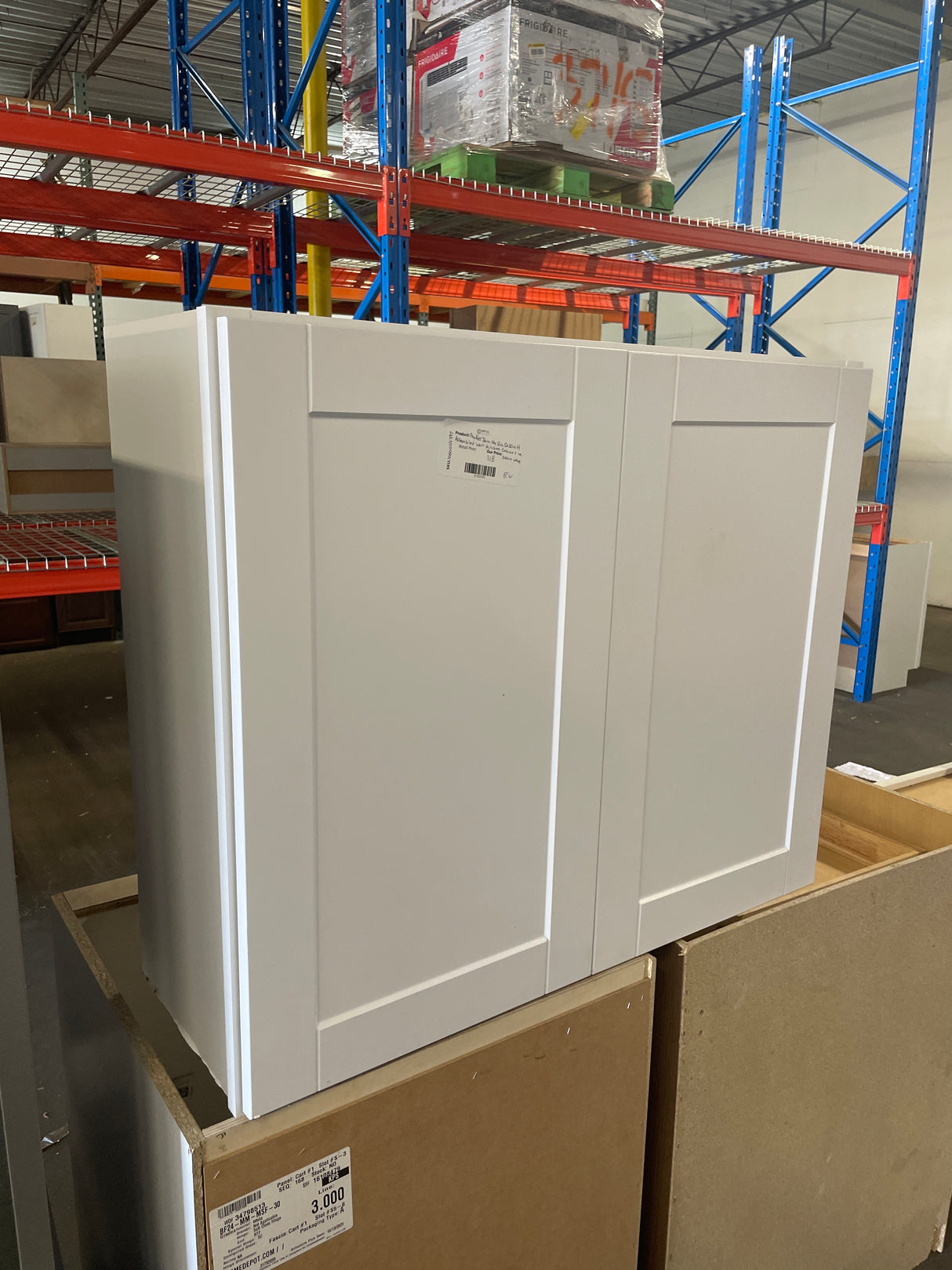 Shaker 36 in. W x 12 in. D x 30 in. H Assembled Wall Kitchen Cabinet in Satin White