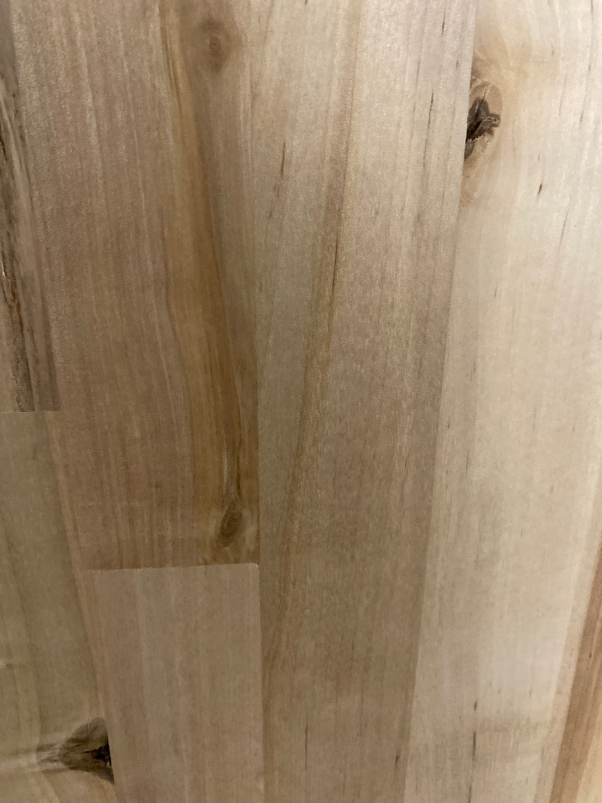 6 ft. L x 25 in. D Unfinished Birch Solid Wood Butcher Block Countertop With Eased Edge