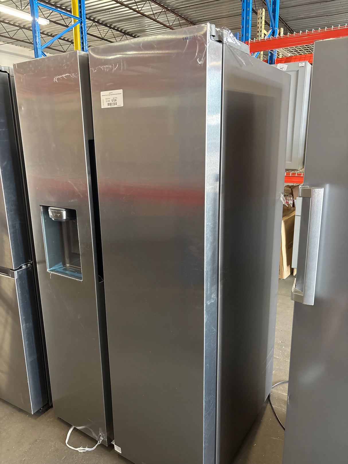 Samsung 27.4 cu. ft. Large Capacity Side by Side Refrigerator