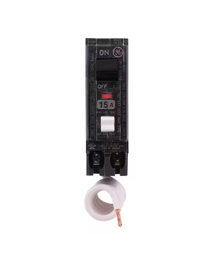 Q-Line 15 Amp Single-Pole Arc Fault Combination Circuit Breaker