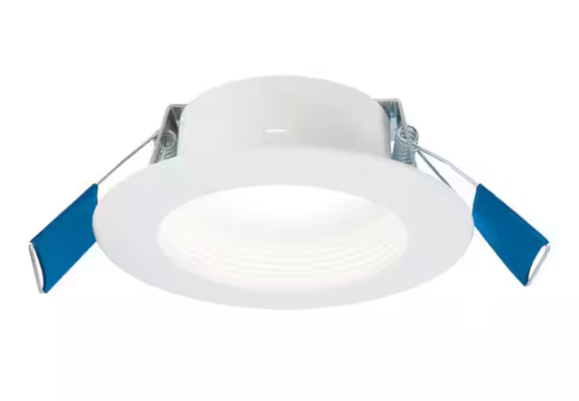 RL 4 in. Canless Recessed LED Downlight, 600/900lm, 5CCT, D2W, 120V, DM