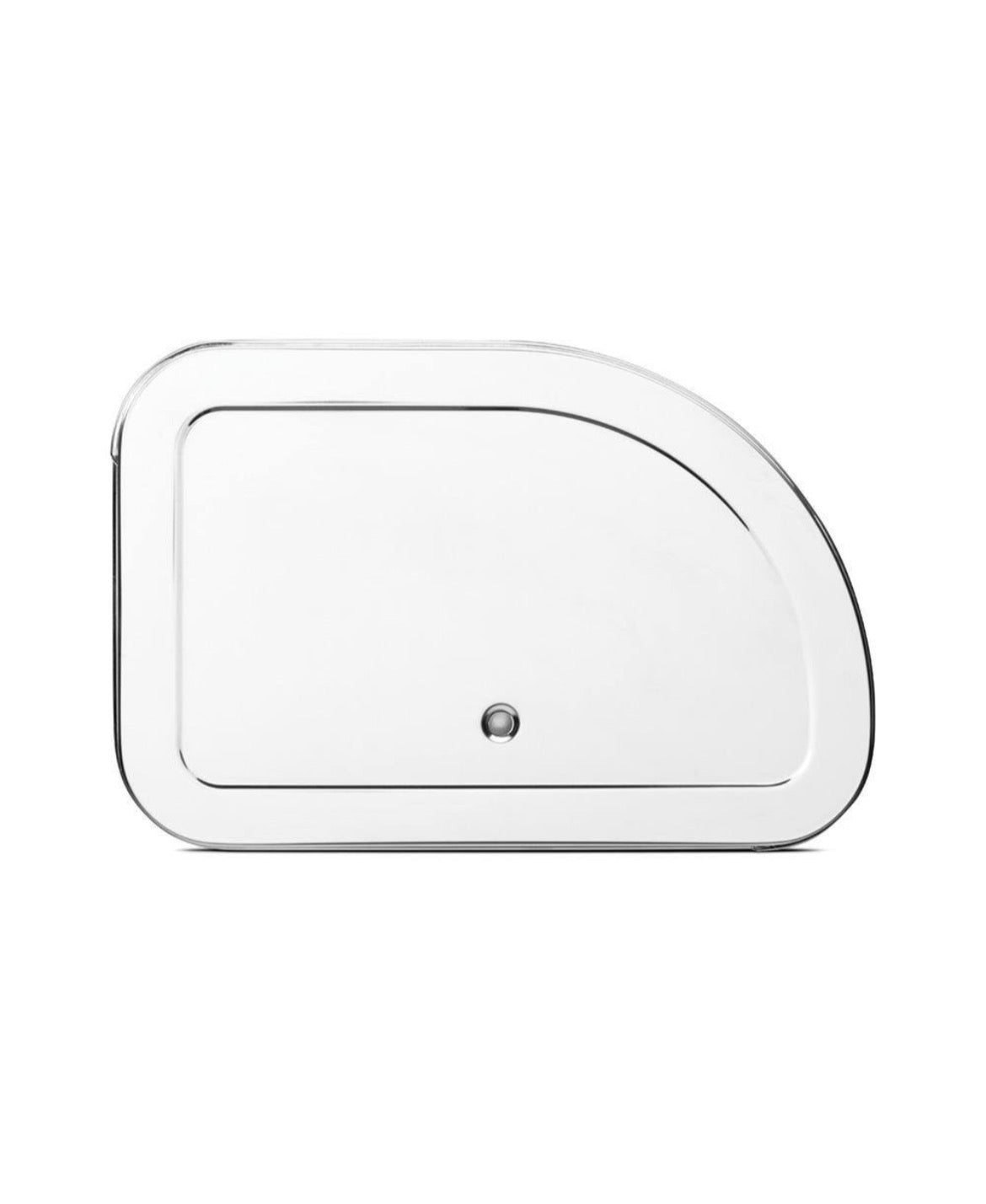 Roll Top Bread Box, Brilliant Steel