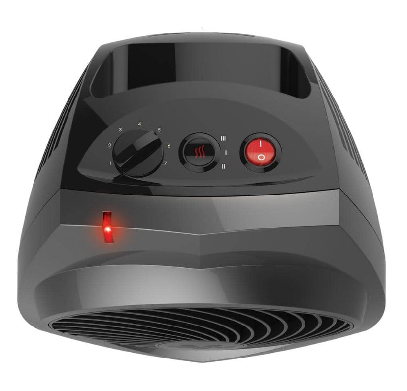VH200 1500-Watt Electric Portable Space Heater, Whole Room Vortex Heat Circulation, Charcoal