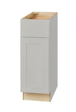 Load image into Gallery viewer, Avondale Shaker Dove Gray Quick Assemble Plywood 12 in Base Cabinet (12 in W x 24 in D x 34.5 in H)
