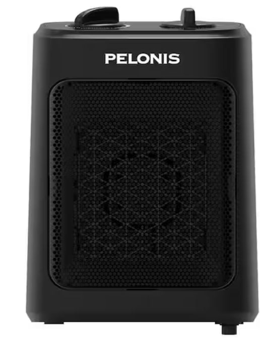 1500-Watt 9 in. Electric Personal Ceramic Space Heater with Thermostat