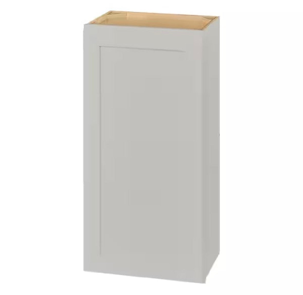 Avondale Shaker Dove Gray Ready to Assemble Plywood 18 in Wall Cabinet (18 in W x 36 in H x 12 in D)